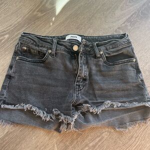 JBD black medium jean shorts